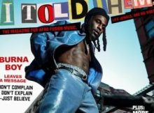 Burna Boy – Cheat On Me Ft Dave